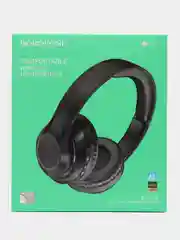 Черный наушники беспроводные BOROFON BO24 Gratifled, Bluetooth, с микрофоном