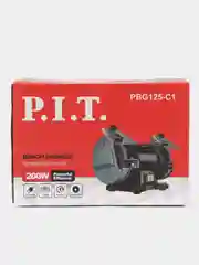 Точильный станок PIT PBG125-C1, 200 Вт, точило 125 мм