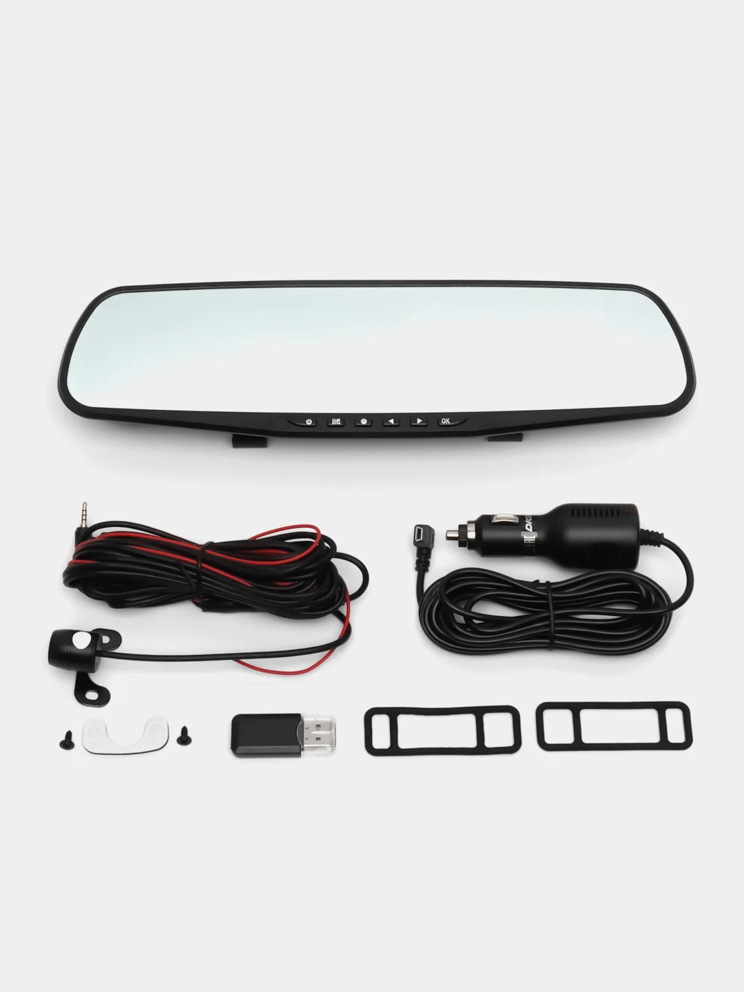 Видеорегистратор Digma FreeDrive 303 Mirror Dual, черный