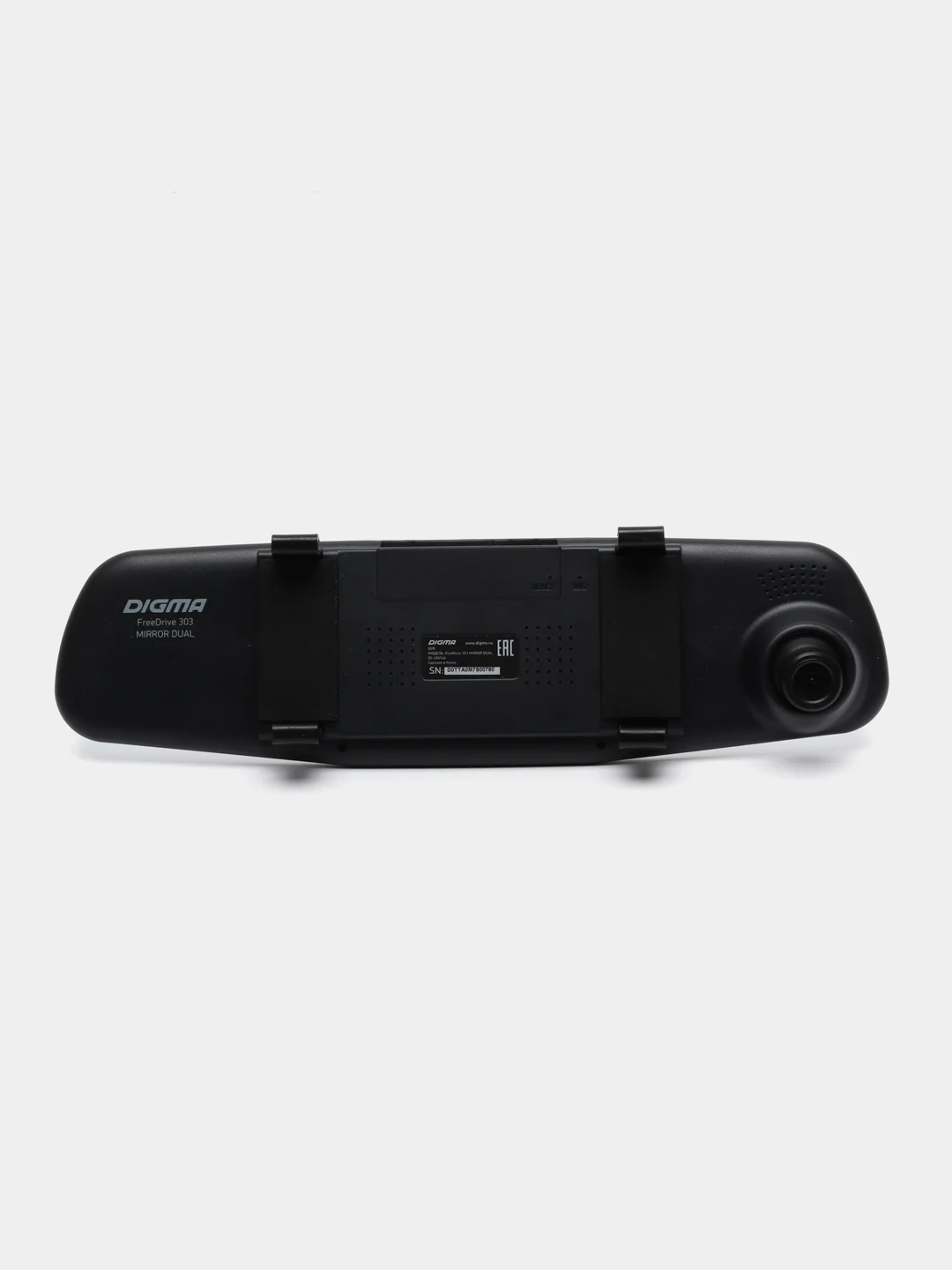 Видеорегистратор Digma FreeDrive 303 Mirror Dual, черный
