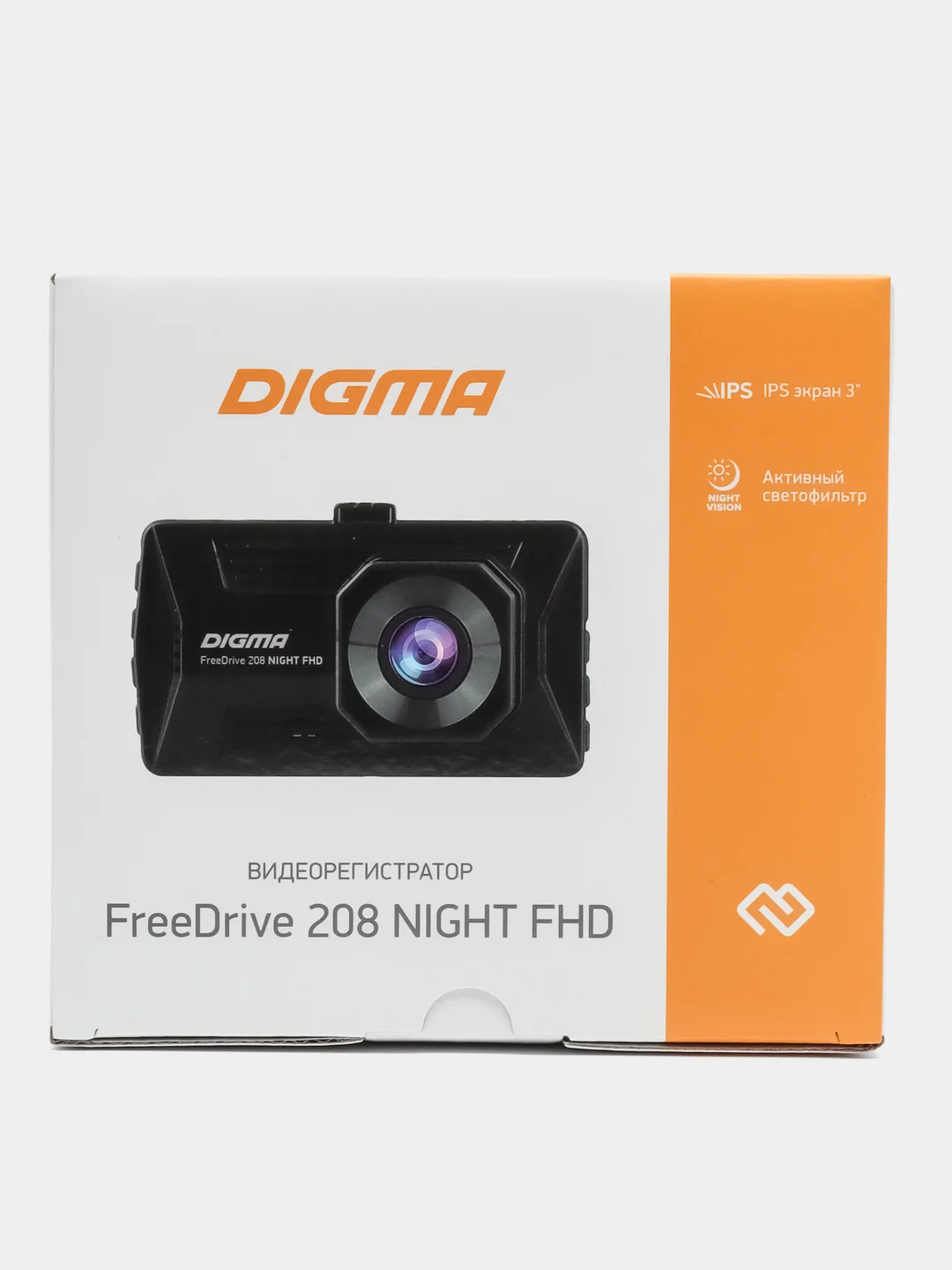 Видеорегистратор Digma FreeDrive 208 Night FHD, черный