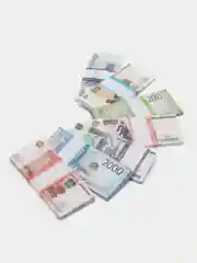 Деньги сувенирные "Пачка купюр", деньги фальшивые игровые, банк приколов