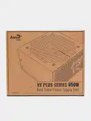 Блок питания Aerocool VX PLUS 650W, 650 Вт, 120 мм, черный