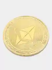Золотой сувенирная монета Ethereum