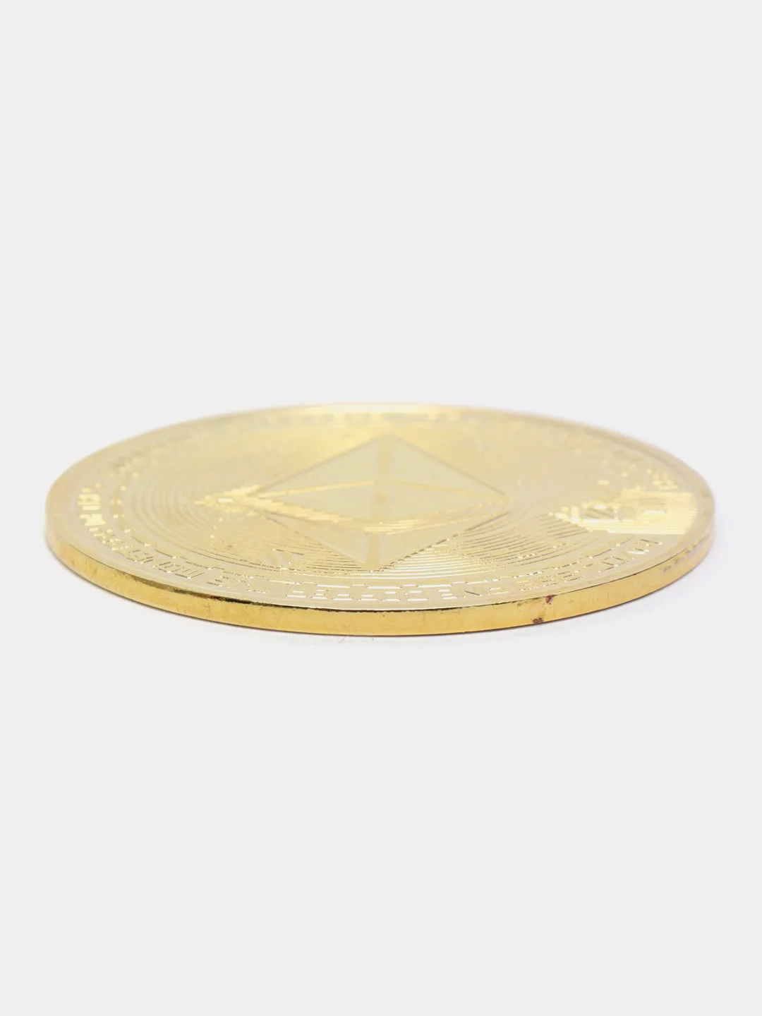 Золотой сувенирная монета Ethereum