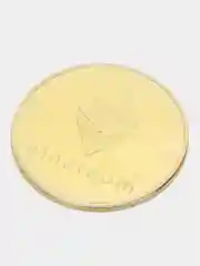 Золотой сувенирная монета Ethereum