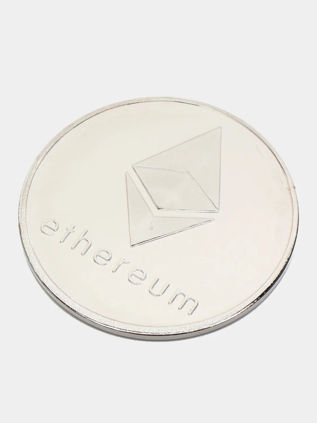Серебряный сувенирная монета Ethereum