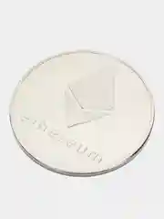 Серебряный сувенирная монета Ethereum