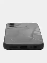 Тёмно-серый чехол для Tecno POVA Neo 3, с принтом, с рисунком, Техно Пова Нео 3