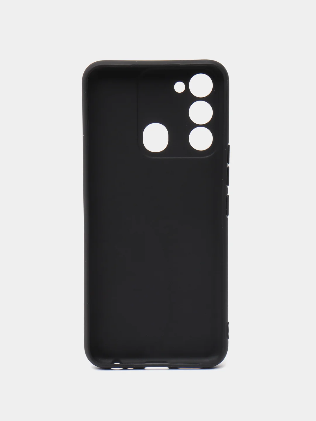 Фиолетовый силиконовый чехол для Tecno Spark Go 2022/Spark 8C (Спарк 8С), с принтом, с рисунком
