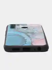 Фуксия силиконовый чехол для Tecno Spark Go 2022/Spark 8C (Спарк 8С), с принтом, с рисунком