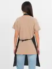 Черный фартук универсальный