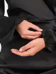 Черный платье шелковое женское