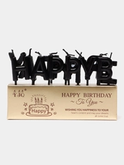 Набор свечей для торта на день рождения Happy Birthday