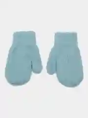 Голубой варежки детские, утепленные