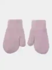 Сиреневый варежки детские, утепленные