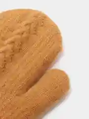 Голубой варежки детские, утепленные