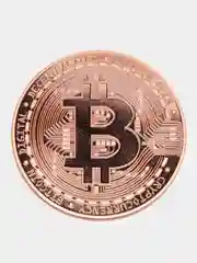 Рыжий монета Bitcoin, сувенирный Биткоин