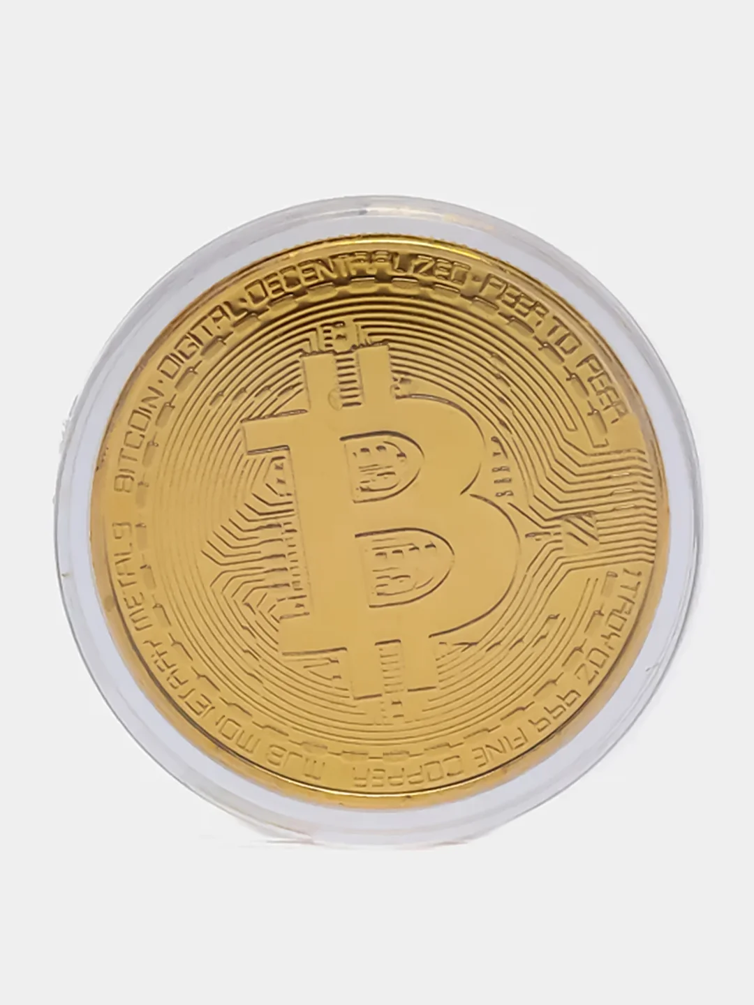 Bitcoin Сувенирная Монета Биткоин 2 шт