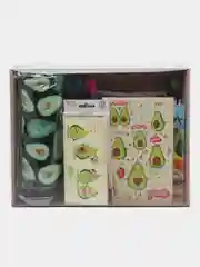 Подарочный набор канцелярии для школьника Brauberg Avocado, 43 предмета, 880951