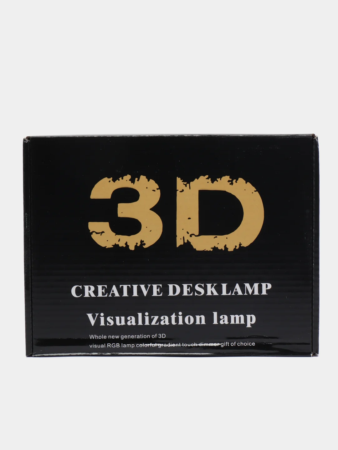 Бордовый светильник 3D ночник светодиодный RGB LED с пультом подарок на Новый год