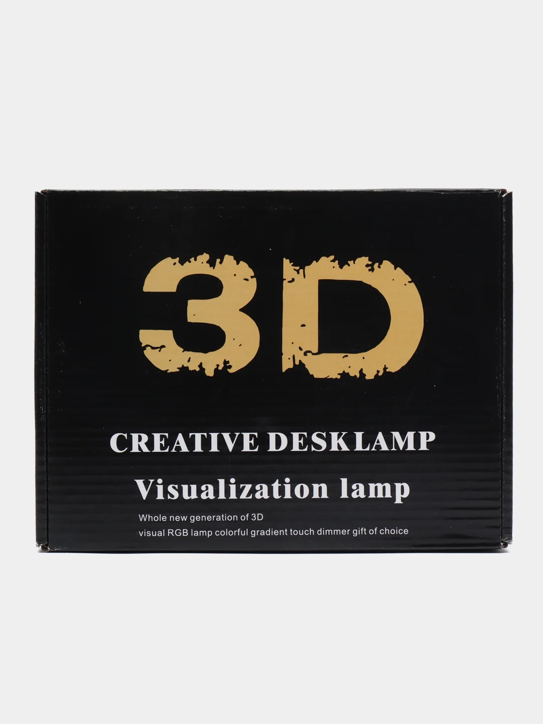 Алый светильник 3D ночник светодиодный RGB LED с пультом подарок на Новый год