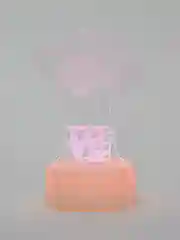 Алый светильник 3D ночник светодиодный RGB LED с пультом подарок на Новый год