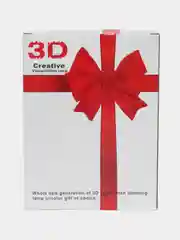 Пудровый светильник 3D, светодиодный ночник, LED