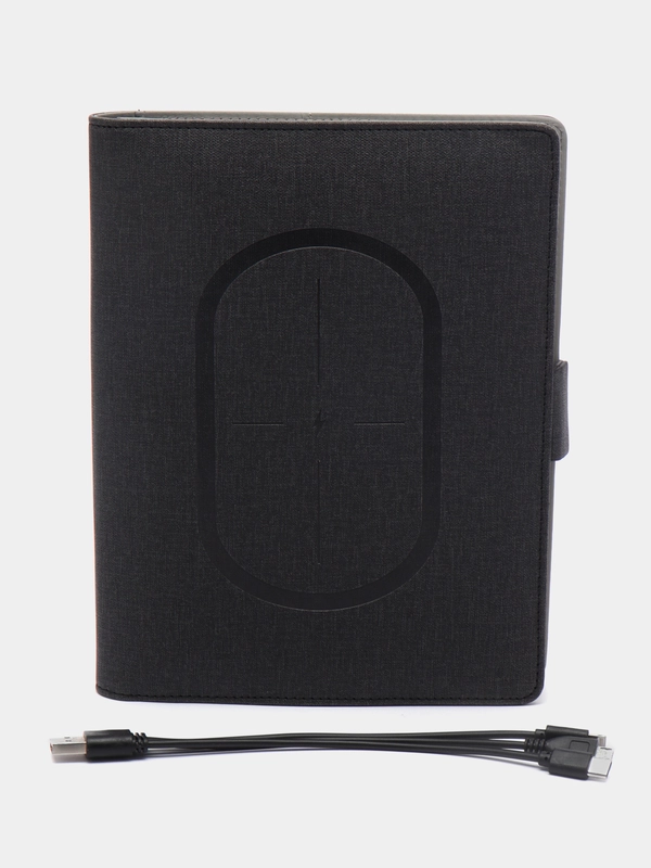 Ежедневник PowerBank с беспроводной зарядкой
