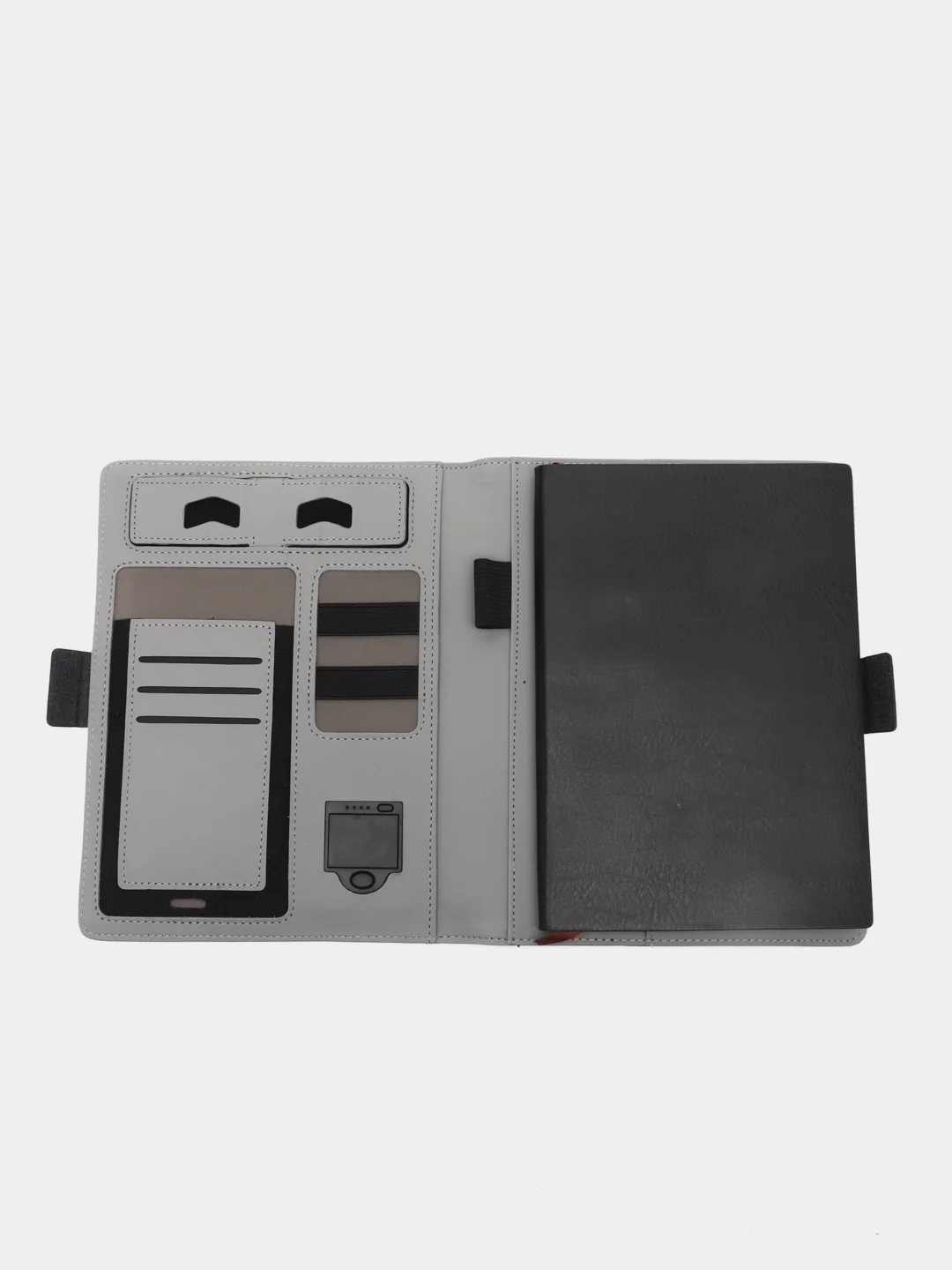 Ежедневник PowerBank с беспроводной зарядкой