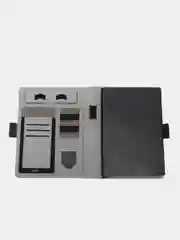 Ежедневник PowerBank с беспроводной зарядкой