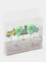 Черный праздничные свечи для торта