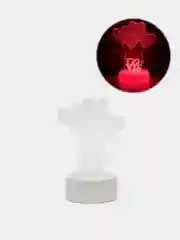 Алый светильник 3D ночник светодиодный RGB LED с пультом подарок на Новый год
