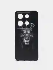 Марсала силиконовый чехол для Infinix NOTE 30, с принтом, с рисунком Инфиникс Ноут 30