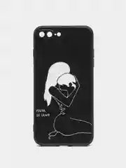 Белый силиконовый чехол для iPhone 15 14 13 12 11 Pro Max Mini Plus XR XS X 7 8+ SE2 с принтом