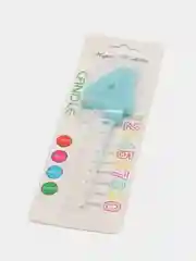 Голубой свечи-цифры для торта контурные