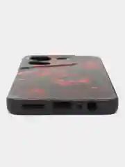 Оранжевый силиконовый чехол для Tecno POVA 5, с принтом, с рисунком, Техно Пова 5