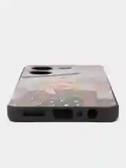 Пудровый силиконовый чехол для Tecno POVA 5, с принтом, с рисунком, Техно Пова 5