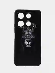 Марсала силиконовый чехол для Infinix NOTE 30 Pro, с принтом, с рисунком, Инфиникс Нот 30 Про