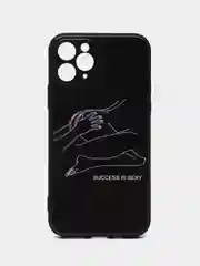 Бирюзовый силиконовый чехол для iPhone 15 14 13 12 11 Pro Max Mini Plus XR XS X 7 8+ SE2 с принтом