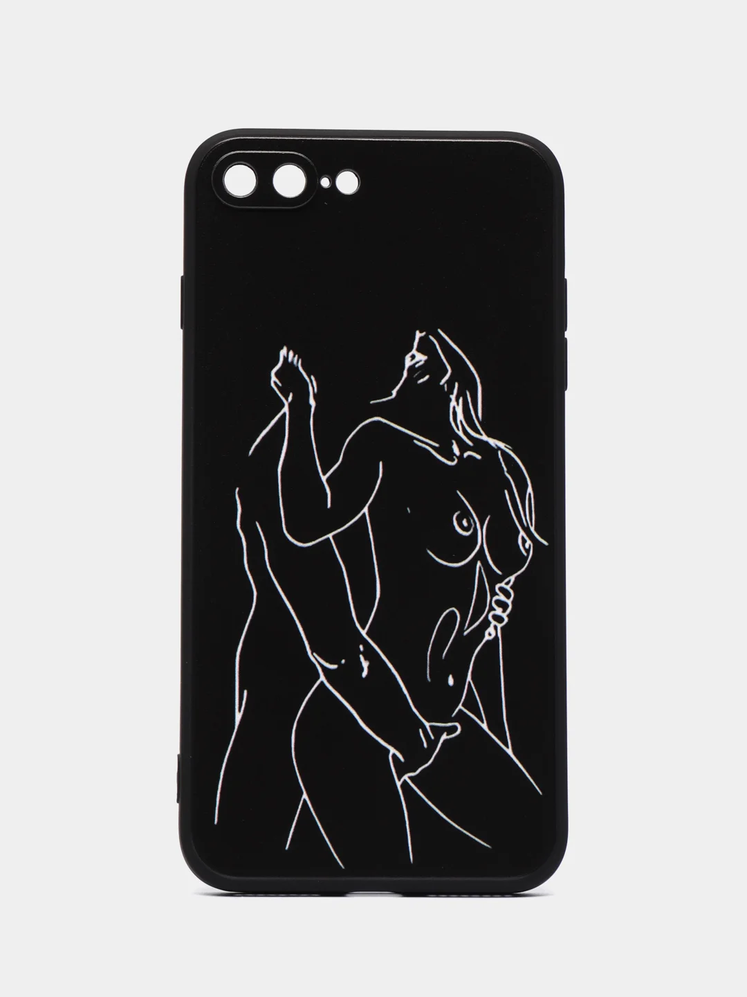 Алый силиконовый чехол для iPhone 15 14 13 12 11 Pro Max Mini Plus XR XS X 7 8+ SE2 с принтом