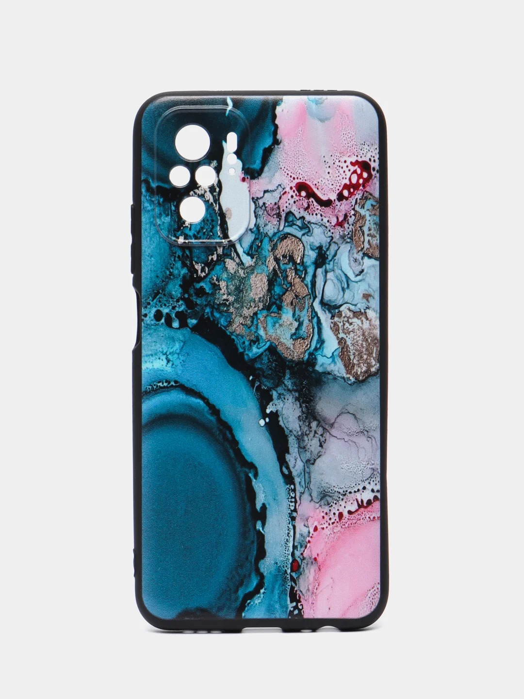 Фуксия силиконовый чехол для Xiaomi Redmi Note 10S / Note 10 4G / Poco m5S, с рисунком, с принтом