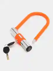 Замок для велосипеда Dream Bike, U-образный, 130 x 195 мм, цвет оранжевый