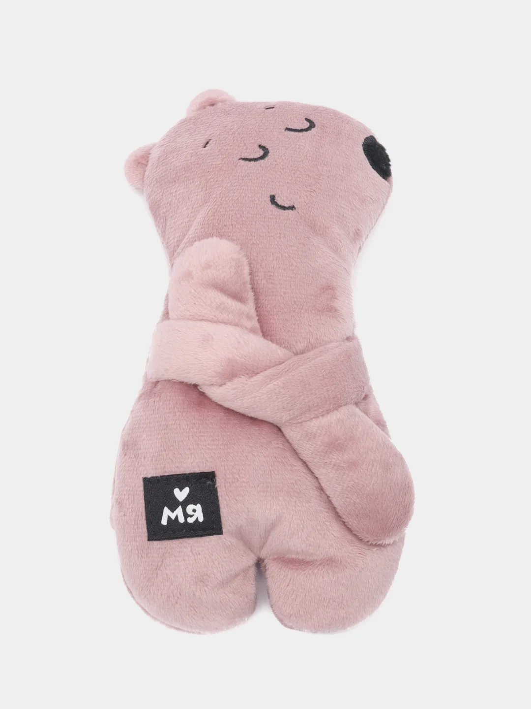 Коралловый меланж игрушка-грелка с вишневыми косточками