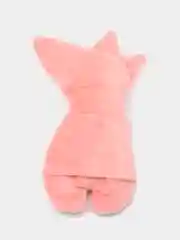 Кораллово-розовый игрушка-грелка с вишневыми косточками