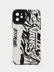 Белый чехол на iPhone X/XS, 11, 12, 13, 14, 15 Pro, Pro Max