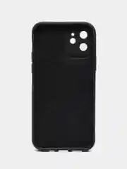 Багровый чехол на iPhone X/XS, 11, 12, 13, 14, 15 Pro, Pro Max, рифленый