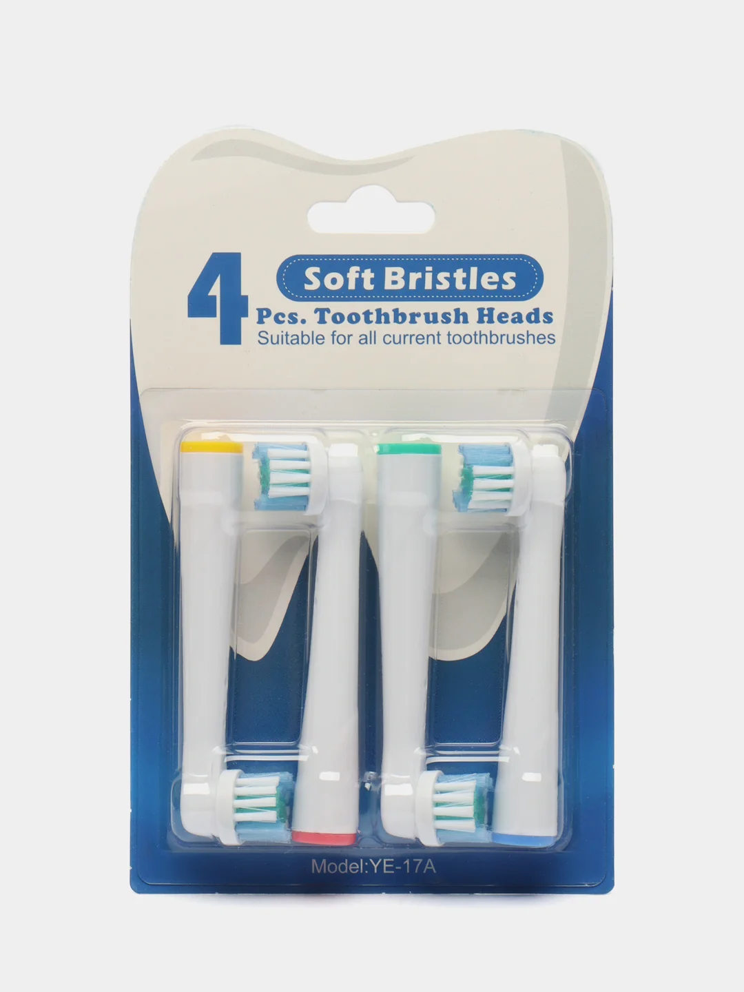Сменные насадки для электрической зубной щетки, совместимые с Oral-B, 4 штуки