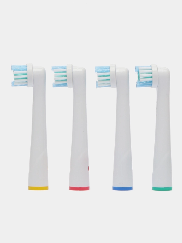 Сменные насадки для электрической зубной щетки, совместимые с Oral-B, 4 штуки