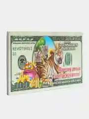 Бирюзовый магниты на холодильник тигр новогодний